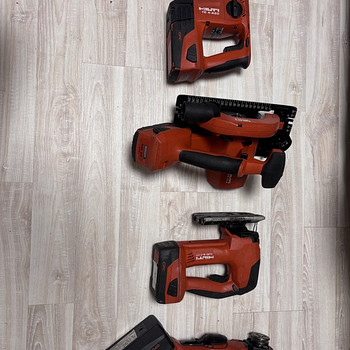 Hilti akutoitega tööriistad Nurklihvija/Puurvasar/Saag/Tikks