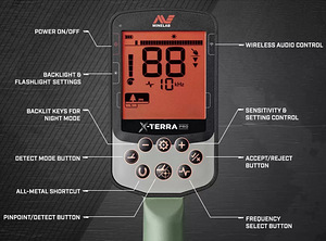 Minelab X-Terra PRO Metallidetektor (3707-0001) (2 foto / 9)