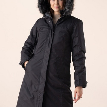 Huppa naiste talveparka VIENNA, must, L