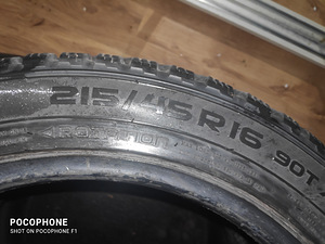 Naastrehvid R16/45/215 Nokia hakkapeliita (3 foto / 5)