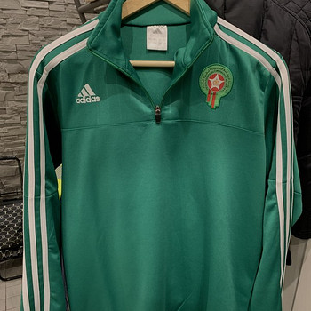 Спортивная кофта adidas зелёная М