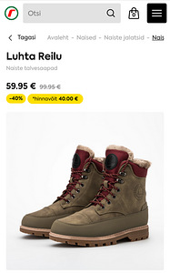 Müüa uued naiste saapad Luhta Reilu MS (6 foto / 6)