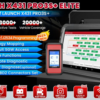 Diagnostikaseade Launch X431 PRO3S+ Elite