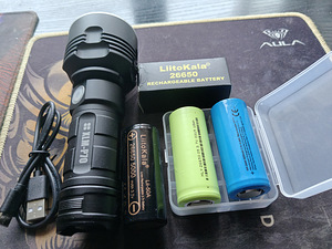 Taktikaline taskulamp XLM-P70 (2 foto / 4)