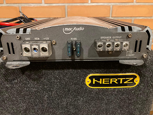MAC Audio E13 Усилитель + сабвуфер HERTZ HBX 30 (4 фото из 5)