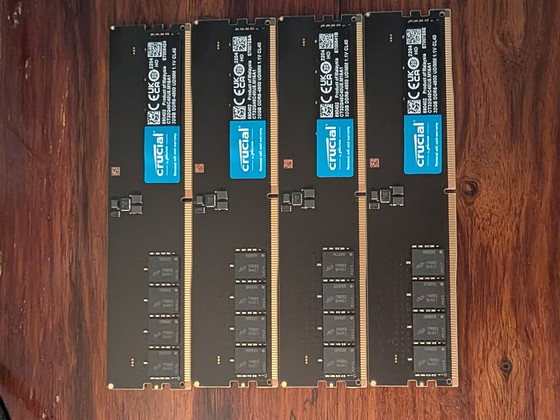RAM Crucial CT2K32G48C40U5 128GB (4x32GB)