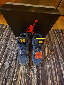 Air Jordan 4 Retro Michigan Retail High End God Version (3 фото из 6)
