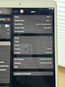 iPad Air 3 64GB Wi-Fi (3 foto / 3)