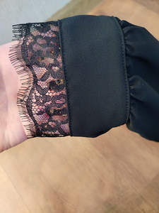 Новое шифоновое боди р. S/M (3 фото из 3)