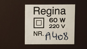 Kaks antiikset laualampi Regina (8 foto / 8)