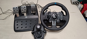 Logitech G923 rool PC / PlayStation + käigukang (1 foto / 6)