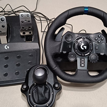 Logitech G923 руль для ПК / PlayStation + рычаг переключения