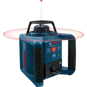 Nivelir Bosch GRL 250 HV + puldit + kohver (1 foto / 6)