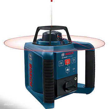 Nivelir Bosch GRL 250 HV + puldit + kohver