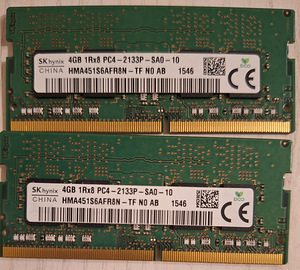 DDR3 DDR4 2/4/8Gb pulgad laptop/desktop 5300MHz-2666MHz (1 foto / 5)