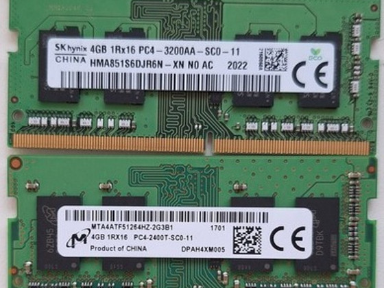 DDR3 PC3L DDR4 4/8Gb планки laptop/desktop 1333MHz-3200MHz