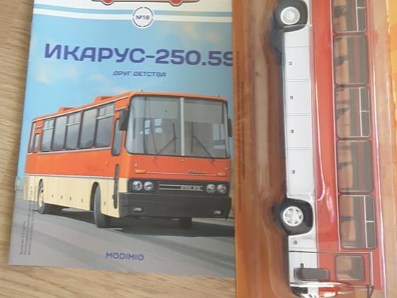 Ikarus 250 mudel+ajakiri