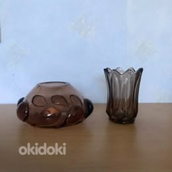 Retro - tumedast klaasist tooted
