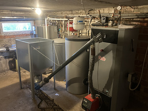 Pelletikatla komplekt 20KW (1 foto / 5)