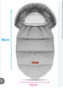 Теплый конверт для коляски BabyMam как новый (1 фото из 3)