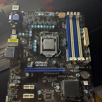 ASROCK H61DE S3 HIND + intel core I7-2600