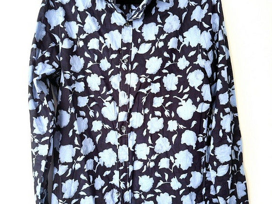 Michael Kors meeste triiksärk – slim fit, lillemustriga