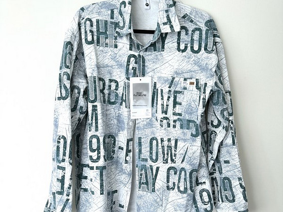 Omanäoline meeste overshirt / tugevam särk, Aasia 2XL (EU L)
