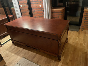 Solid Classic Office Desk for Home Study (4 foto / 4)