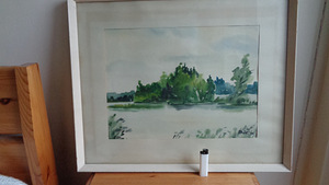 Eesti kunst -SIRJE VOIT(1948 г.-??)-Речной остров 1974 г. (1 фото из 10)