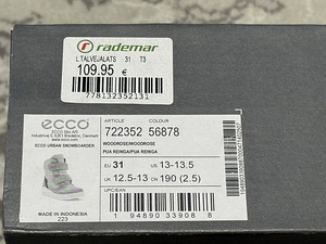 Ecco Urban Snowboarder talvesaapad 31 (6 foto / 6)