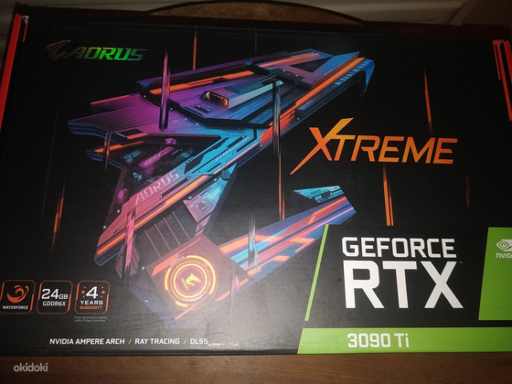 AORUS GeForce RTX 3090 Ti XTREME WATERFORCE 24G