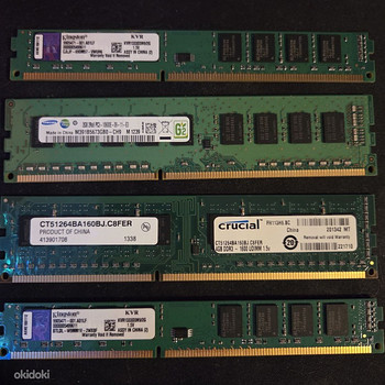 Оперативная память DDR3 (Kingston/ Samsung/ Crucial)
