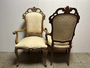 Tugitool rokokoo stiilis 2TK (4 foto / 10)