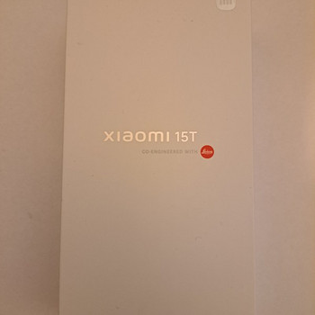 Xiaomi 15T 5G 12/256GB uus