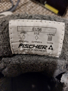 FISCHER лыжные ботинки, размер 36 (4 фото из 4)