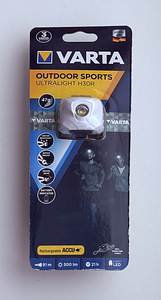 Varta Outdoor Sports Ultralight H30R 300LM , Yellow / White (3 фото из 4)
