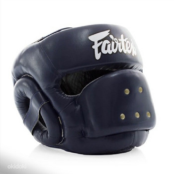 Headguard Fairtex Full Face Leather. Poksi Peakaitse