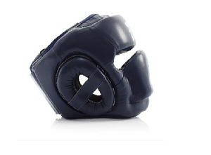 Headguard Fairtex Full Face Leather. Шлем для бокса и ММА (2 фото из 2)