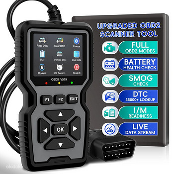 OBD2 V519 scanner autodele (TÄIUSTATUD)