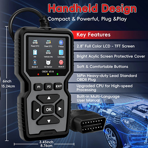 OBD2 V519 scanner autodele (TÄIUSTATUD) (2 foto / 9)