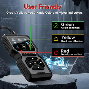 OBD2 V519 scanner autodele (TÄIUSTATUD) (7 foto / 9)