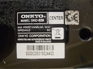 Onkyo kõlaride komplekt 5.0 (3 foto / 5)