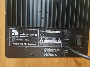 Audio Pro Evidence Sub (5 фото из 5)