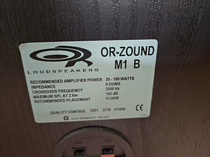 Olavi Räsänen или ZOUND M1 B HiFi напольные колонки (5 фото из 5)