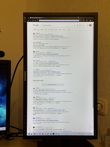 Samsung 23” IPS LED monitor, FullHD S23C650 (1 foto / 3)