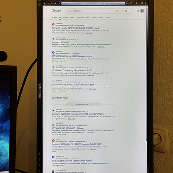 Samsung 23” IPS LED monitor, FullHD S23C650