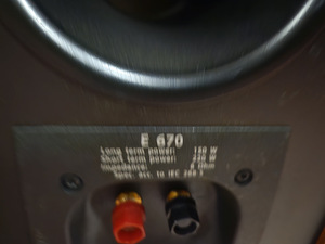 Jamo E 670 kolmeribaline Hi-Fi põrandakõlar (5 foto / 5)
