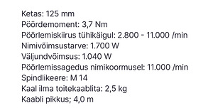 Болгарка Metabo (5 фото из 5)