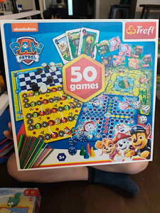 Käpapatrulli tegelastega lauamängukomplekt 50in1 (1 foto / 1)