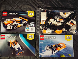 31089 LEGO Creator Закатный гоночный автомобиль 3в1 (4 фото из 4)
